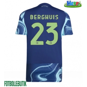 Ajax Steven Berghuis #23 Bortatröja 2025-26 Kortärmad